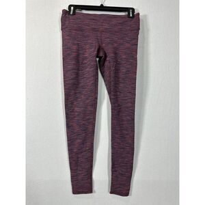 ALO YOGA Women's Size S Pink Navy Blue Spacedye High-Rise Full-Length‎ Leggings